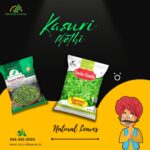 Natural Leaves Kasoori Methi (Kasuri Methi) Dry Fenugreek Leaves