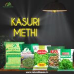 Natural Leaves Kasoori Methi (Kasuri Methi) Dry Fenugreek Leaves
