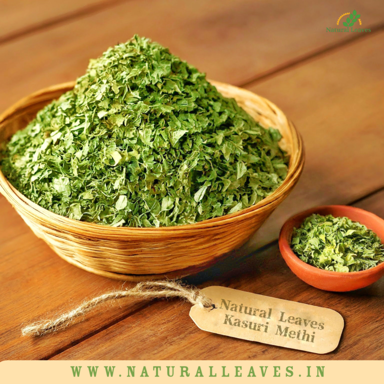 Natural Leaves Kasoori Methi (Kasuri Methi) Dry Fenugreek Leaves